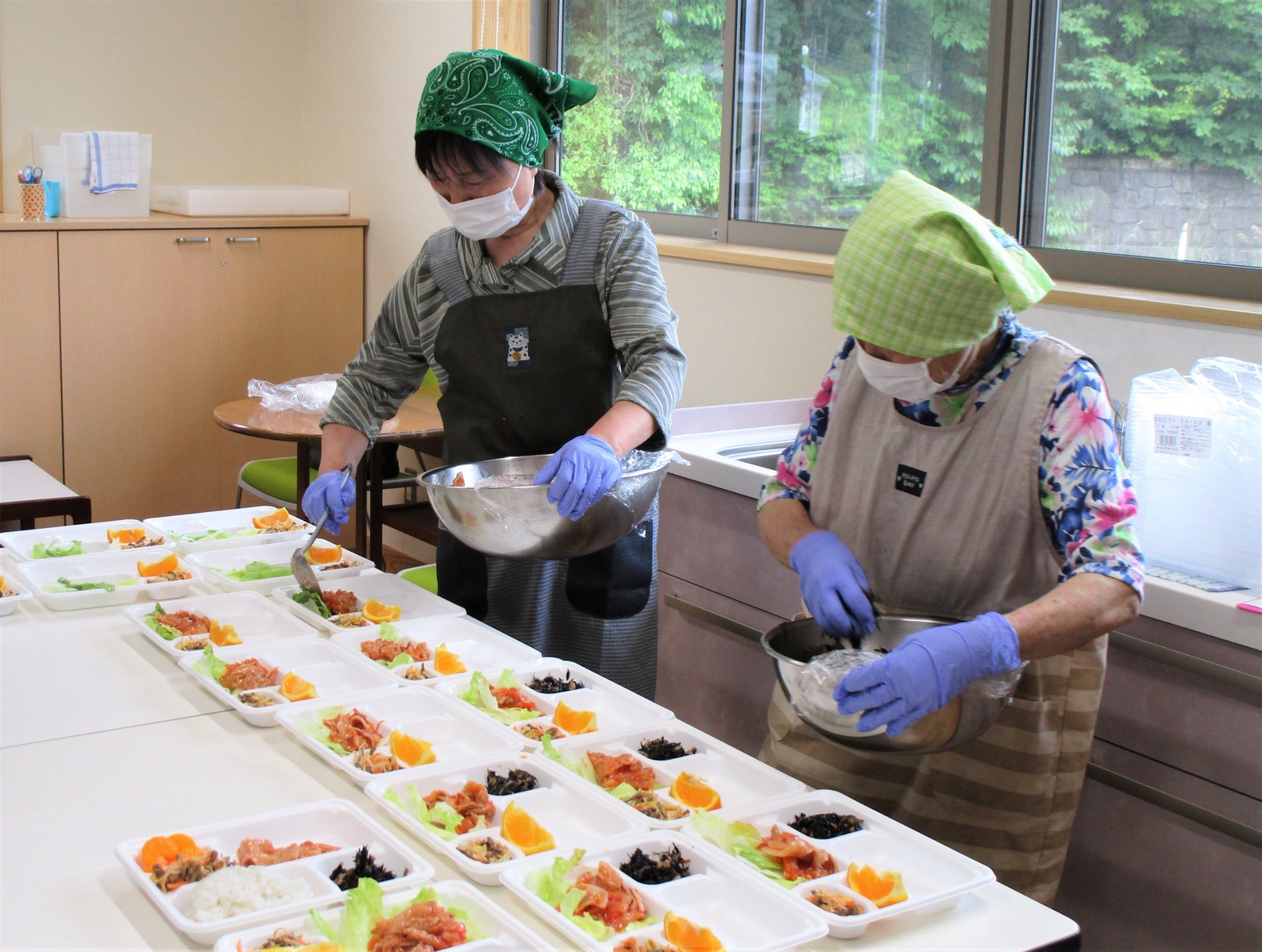 写真：配食サービス